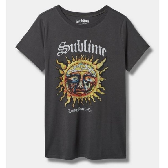 TORRID NWT Sublime Classic Fit Cotton Crew Tee - Picture 1 of 5